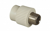 Переходник Ø25х1/2" с мет. резьбой наружной  FV-Plast 